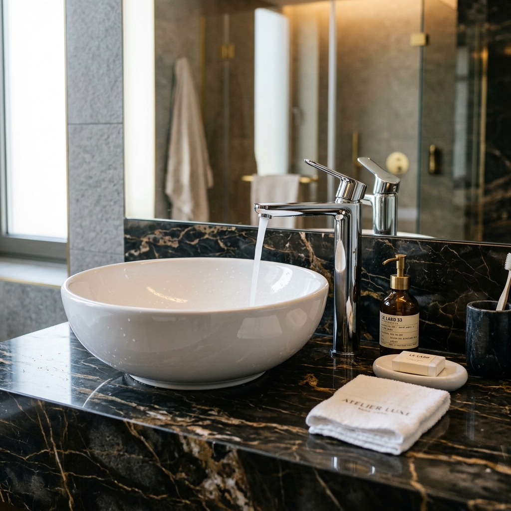 Polished Ceramic Basin
