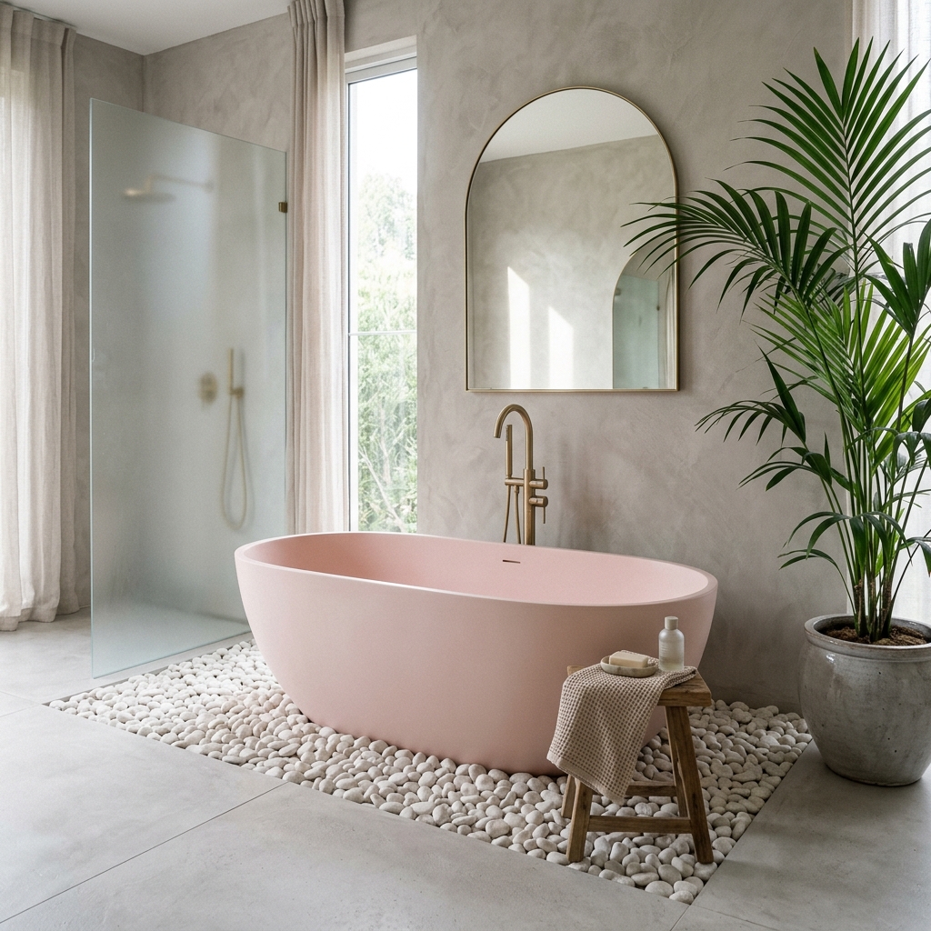 Minimalist Luxury Bathroom